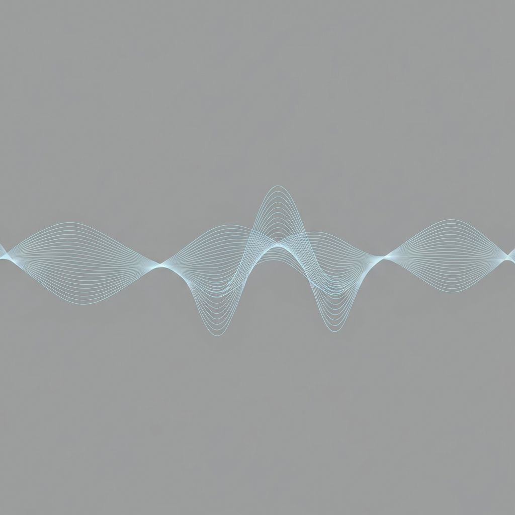 Subtle waveform representing leptin signals